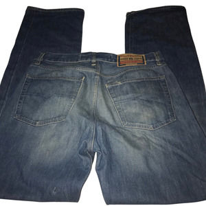 DIESEL INDUSTRY BUTTON FLY JEANS 34X32